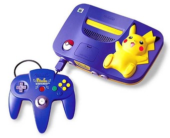 hey you pikachu n64 console